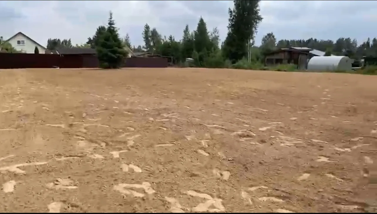 Выравнивание участка 6